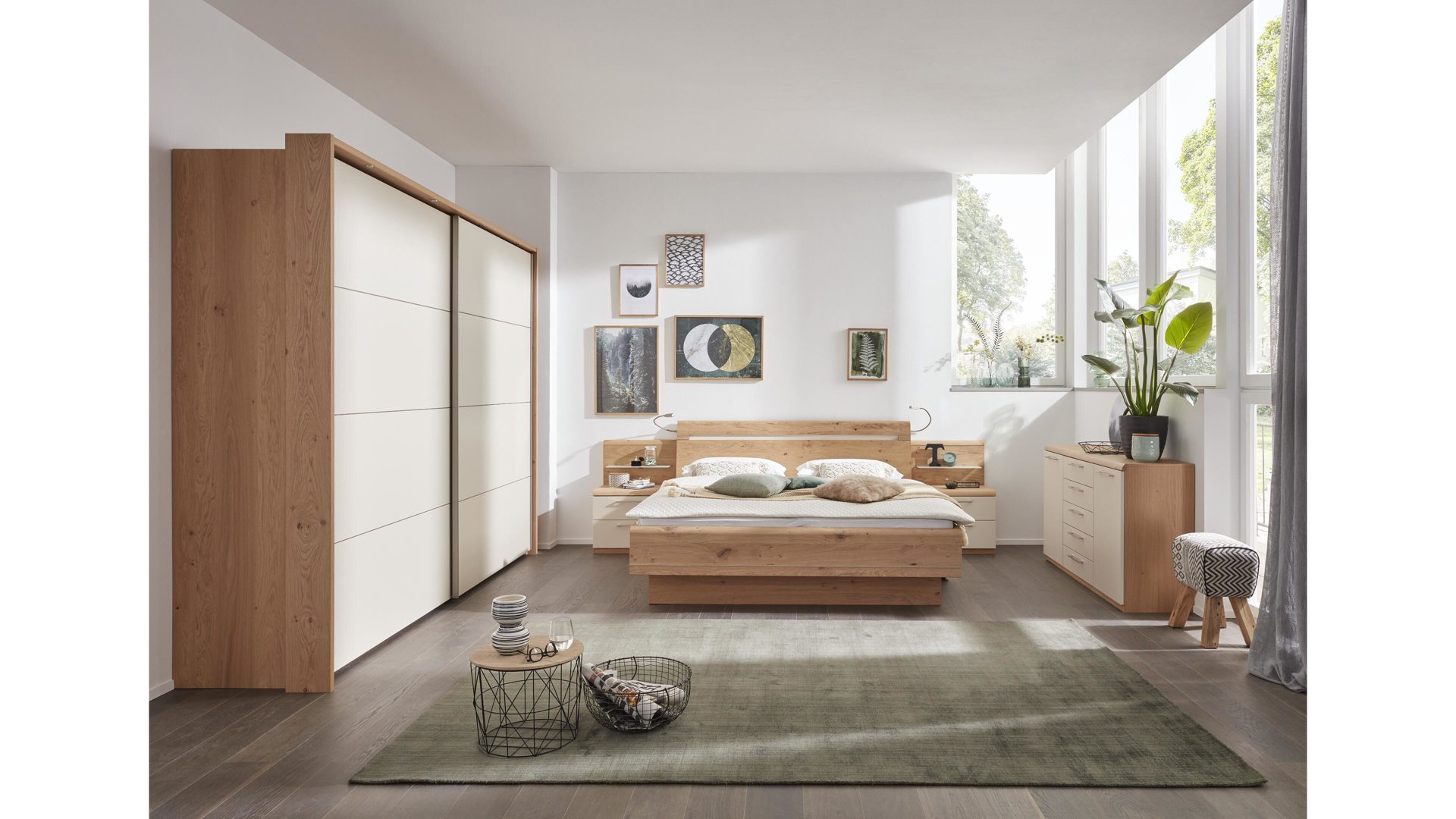 Komplettzimmer Interliving Schlafzimmerkombination Wiemann Rauch
